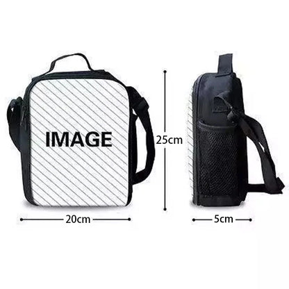 Hot Game Child Insulated Large Fortnite Capacity Bag for Boy Girl Student Outdoor Picnic Reusable Thermal Cooler Lunch Box