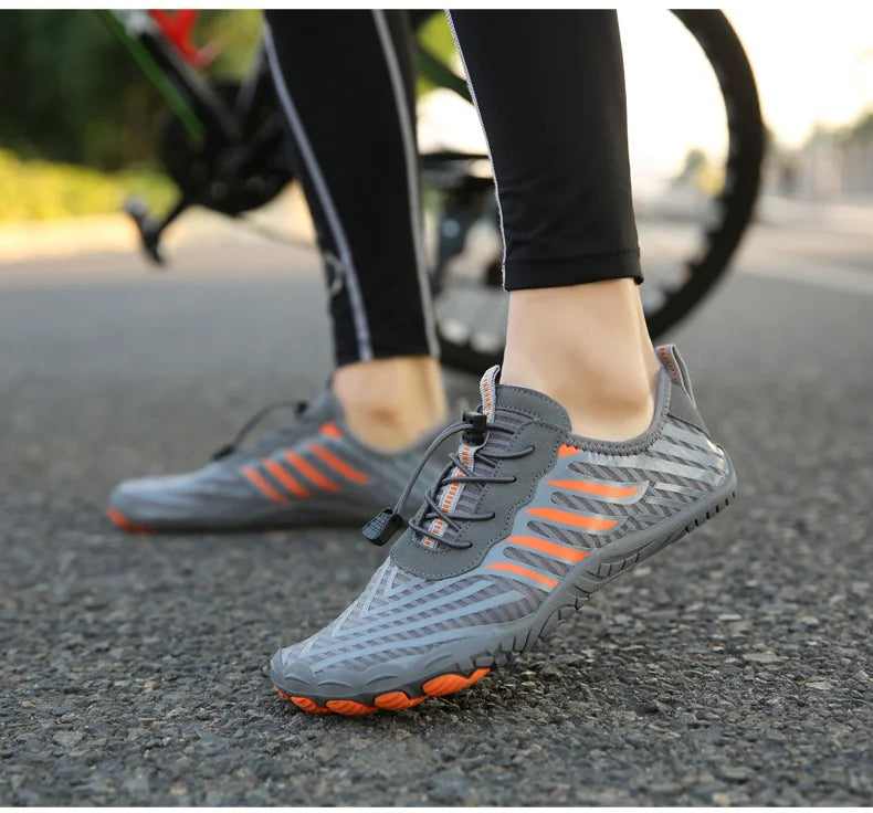 Uomo Donna Scarpe da acqua Scarpe acquatiche Scarpe drenanti Sport da spiaggia Sandali da nuoto Asciugatura rapida Canottaggio A piedi nudi Immersioni Pesca Surf Sneakers