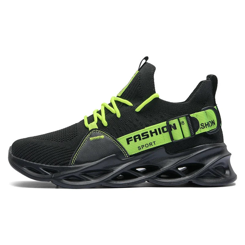 Men's Breathable Fashion Mesh Running Shoes High Quality Unisex Lightweight Tennis Athletic Sneakers 2023