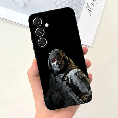 C-COD Call Of Duty hosts Phone Case For Samsung S25,S24,S21,S22,S23,S30,Ultra,S20,Plus,Fe,Lite,Note,10,9,5G Black Cover