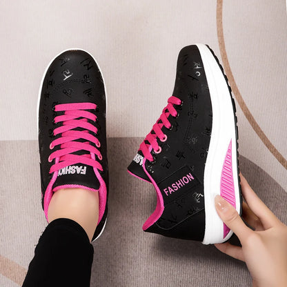 Adidași pentru femei, pantofi vulcanizați la modă pentru femei, pantofi fără toc pentru femei, pantofi de mers pe jos cu platformă, mărimi mari, Zapatillas Mujer