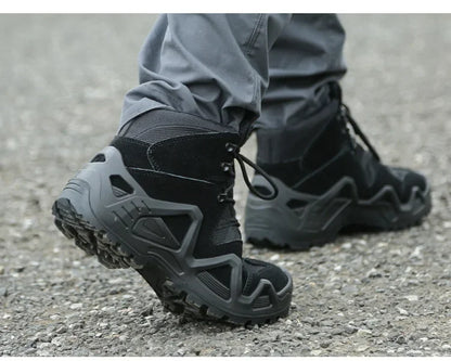 Hommes tactique militaire formation désert bottes mâle en plein air Camping randonnée escalade Trekking chasse chaussures antidérapantes sport baskets