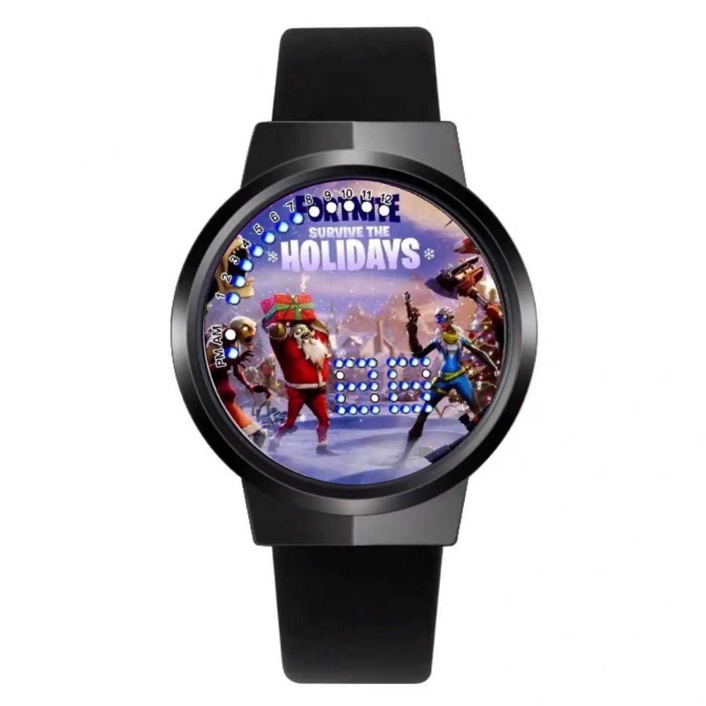 Fortnite Watch Cute Fashion Cartoon Personalized Kawaii Touch Night Light LED Student Electronic Watch Gift for Friends