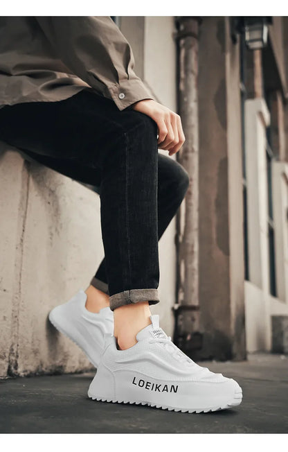 Pantofi de alergare și plimbare pentru bărbați, pantofi casual ușori de tenis, adidași sportivi, adidași respirabili, mărime mare 47