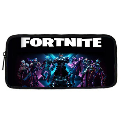 Hot Game Child School Backpack with Lunch Bags, Design-F-FortniteS Pencil Bags, School Bags for Boys Girls Best Gift