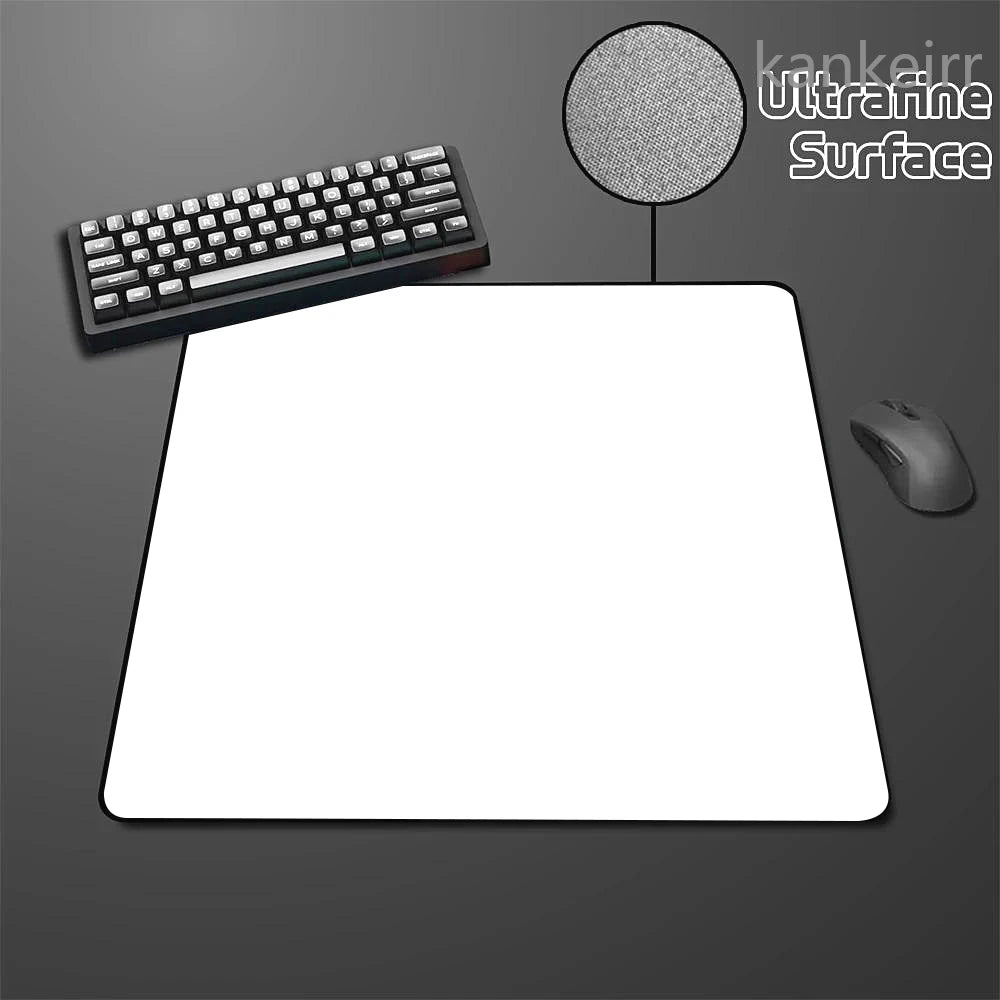 Alfombrilla de ratón Black Speed de color puro, alta elasticidad, base antideslizante, alfombrilla gaming premium para e-sports con superficie ultrafina, deskmat