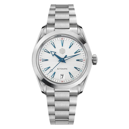 San Martin 38mm Chronometer Men's Watch SN0113W V2 ST2130 Automatic Movement Sapphire BGW9 Luminous Waterproof 100m Watch