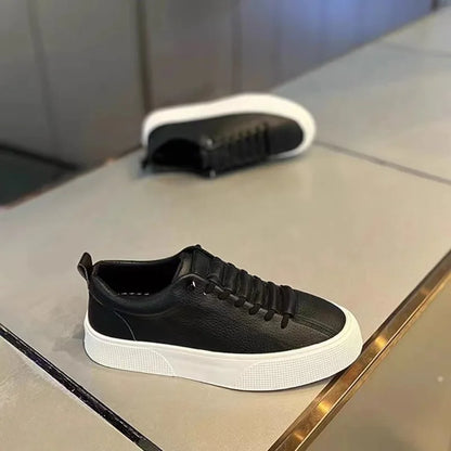 Sneakers da uomo, scarpe casual da uomo, ballerine da uomo, zapatillas da uomo, scarpe leggere in pelle PU traspiranti, scarpe da tennis sportive da uomo bianche