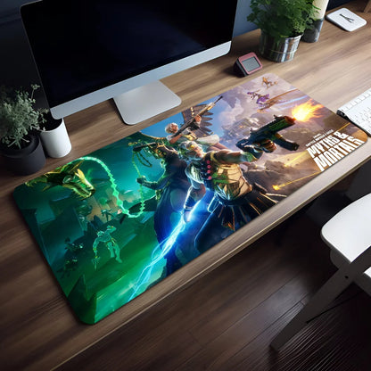Mouse Pad Shooting Mouse Pad Non-slip Lock Edge Office Student F-FORTNITE Game Gaming Thickened Survival Large Writing Pad Cushion