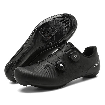 Competition Cycling Sports Shoes Road Bicycle Shoes Unisex Breathable Sports Cycling Shoes Self-locking Racing Bicycle Shoes