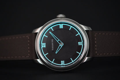 FARASUTE New Power Reserve 80 Hours Manual Mechanical Watch For Men Swiss Super Luminous Sapphire 5Bar Waterproof Wristwatches