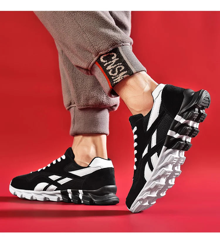 New Men's and Women's Running Shoes Breathable Casual Sneakers Anti-slip Vibration Comfortable Outdoor Sports Walking Shoes 36-48