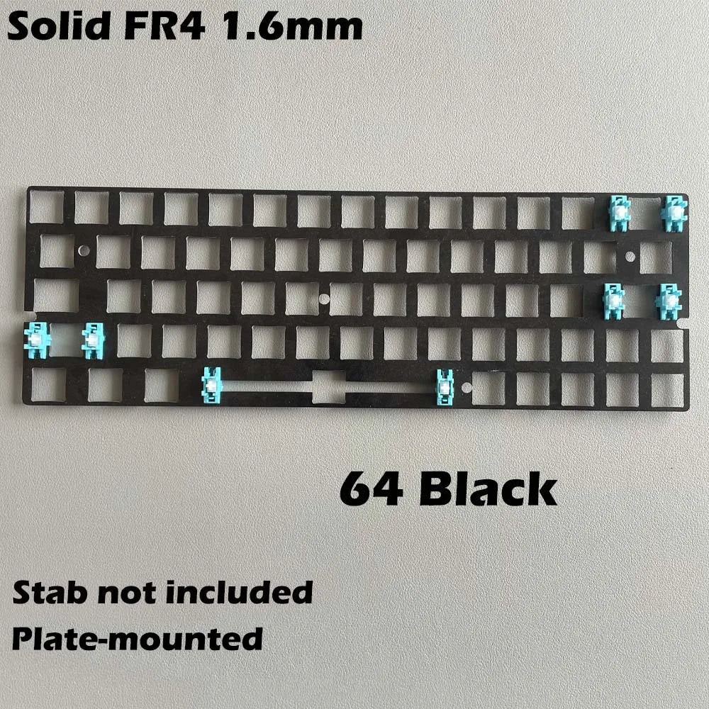 Hot-Swap 64RGB Mechainical Keyboard Custom PCB Compatibal With GH60 Wooting 60he RAKK PCB Kit optional