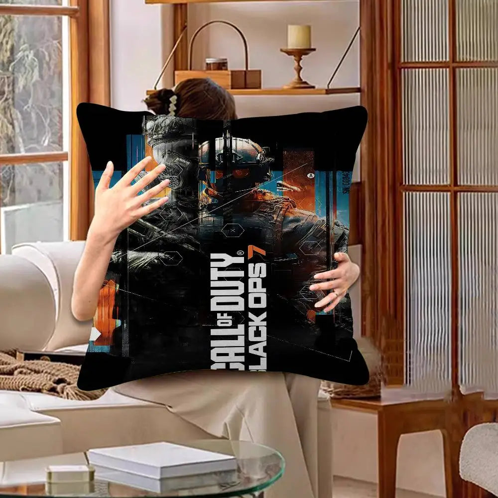 Game C-call Of D-duty Pillow Anime Pillow Sofa Bed Head Pillow Cover Cushion Cover 45x45 Cm Fashion