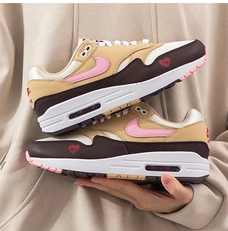 Nike Official Authentic Air Max 1 87 Γυναικεία Μινιμαλιστικά Αθλητικά Casual Παπούτσια FZ4346-200