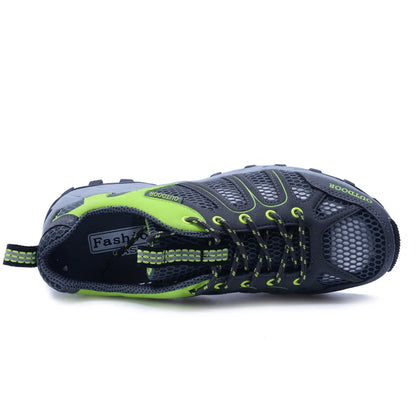 Primăvară-vară Bărbați Femei Adidași pentru activități în aer liber Pantofi de trekking și drumeții Pantofi sport pentru alergare pe traseu Tălpi groase Promoție Reducere