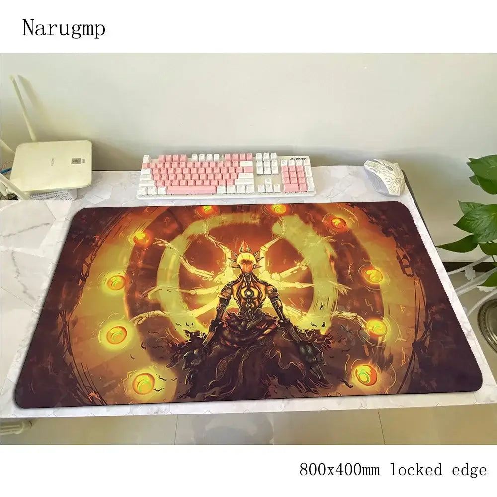 overwatch padmouse 80x40cm mousepad pentru jocuri cadou de Halloween mousepad mare pentru gamer birou de computer covoraș mare mousepad pentru laptop pc