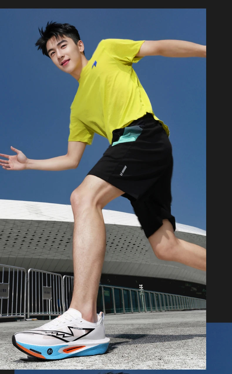 Tekaski čevlji Carbon Board Speciality Marathon za moške, športni, zračni, lahki, za ženske, udobni, protizdrsni, Chunta superge