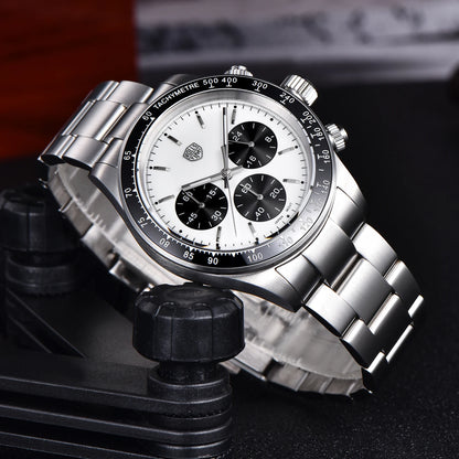 Rolls Timi Panda muški satovi – kvarcni kronograf, luksuzni model, safirno staklo s antirefleksivnim premazom, vodootporan, sportski stil