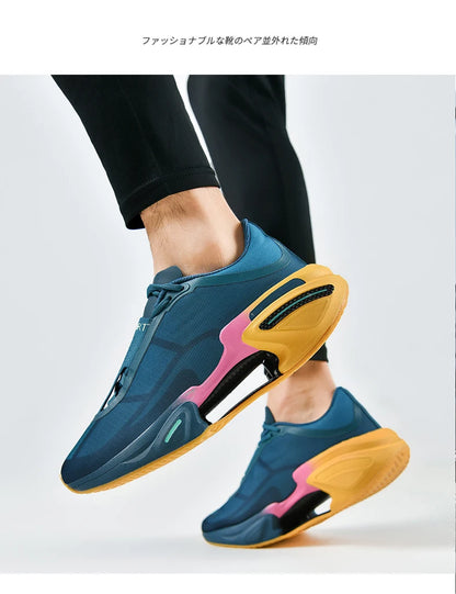 2026 New Men Sports Breathable Lightweight Comfortable Athletic Nonskid Sneakers Daily Leisure Shopping Walking Marathon Shoes
