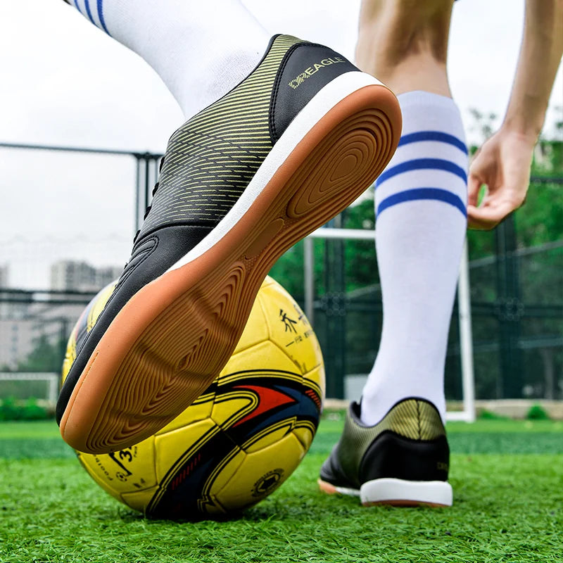 Čevlji za dvoranski nogomet za moške, profesionalni čevlji za futsal, protizdrsni moški nogometni čevlji, originalni čevlji za trda igrišča, Chuteira Society Futebol