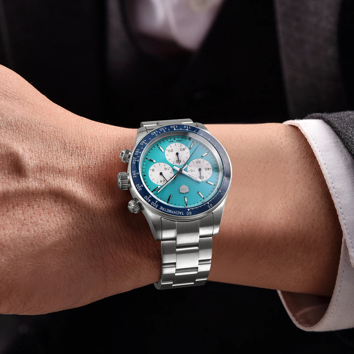 RollsTimi 2025 New Men's Watches Top Luxury Man Quartz Wristwatches Chronograph AR Sapphire Mirror Waterproof Sports Clock Gift
