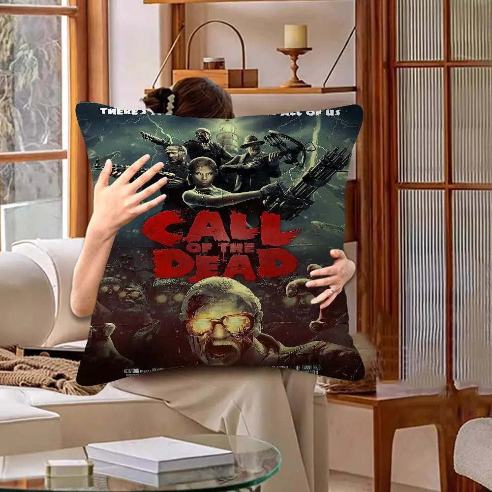 Game C-call Of D-duty Pillow Anime Pillow Sofa Bed Head Pillow Cover Cushion Cover 45x45 Cm Fashion