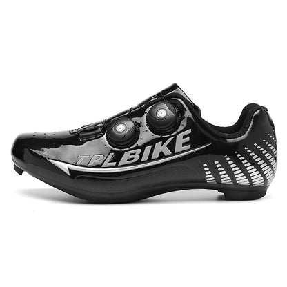 New Men’s and Women’s Bicycle Shoes Outdoor Cycling Shoes with Three Functional Soles Professional Training Shoes
