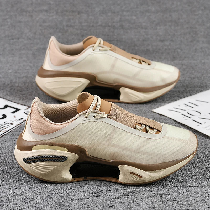 2026 New Men Sports Breathable Lightweight Comfortable Athletic Nonskid Sneakers Daily Leisure Shopping Walking Marathon Shoes