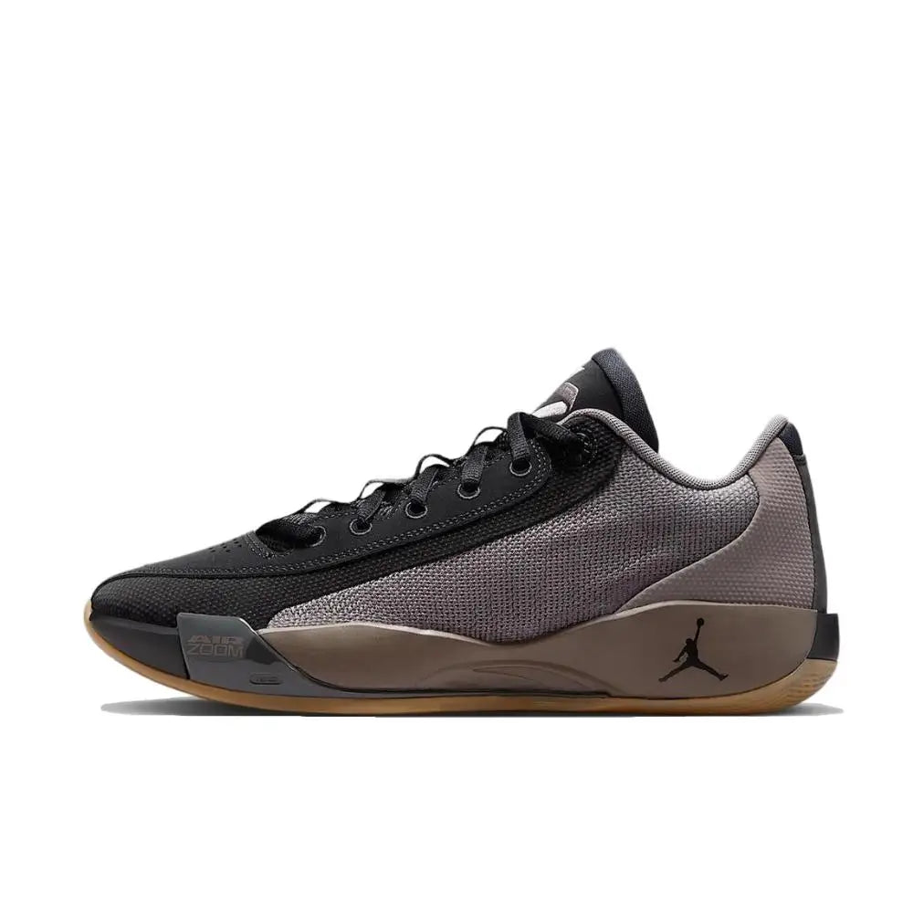 Nike Jordan Luka.77 Retro Soft Low-Top Outdoor Sports Supportive Breathable Basketball Shoes for Men, Black/Gray HF0819-200