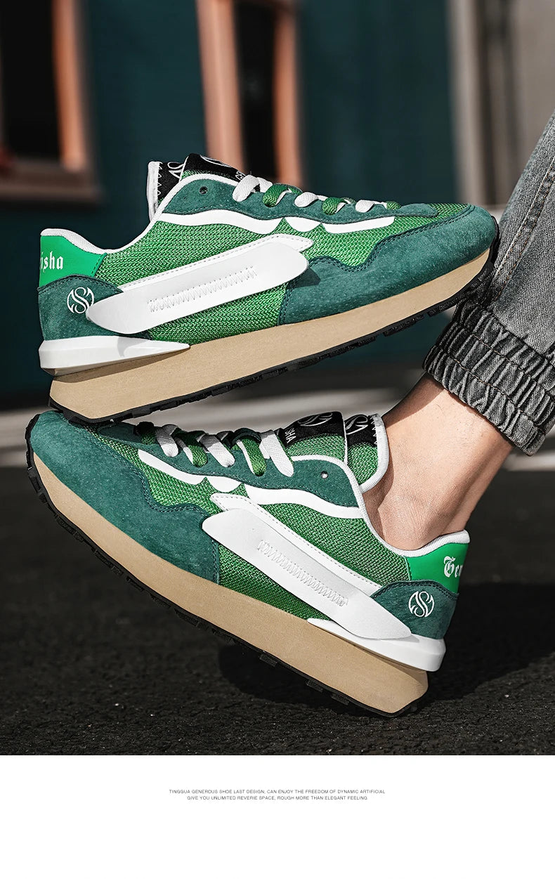 Moški športni čevlji za kriket Modni športni copati Čevlji Forrest Gump Čevlji za hojo Tenis Športni čevlji za tek po cesti
