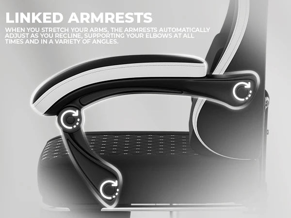 Gaming Chair High Back Ergonomic Computer Chair With Footrest Reclining Adult Comfortable Office Chair 