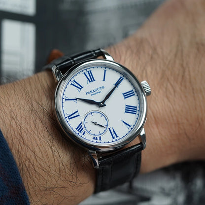 FARASUTE 2026 Fashion Power Reserve 80 hours Hangzhou Customized Movement Manual Mechanical Watch For Men Sapphire Crystal reloj