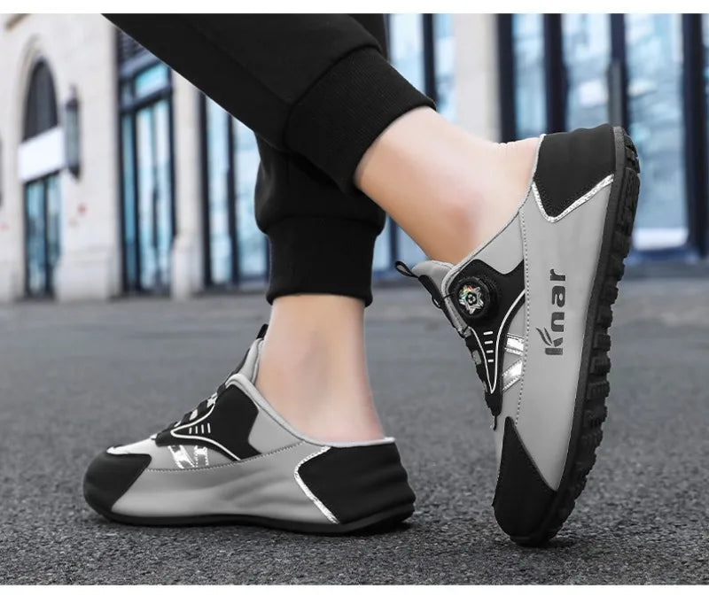 Platform-sneakers med åndbart, trendy mesh til sommeren, nye sports- og fritidssko til mænd i store størrelser 39-48