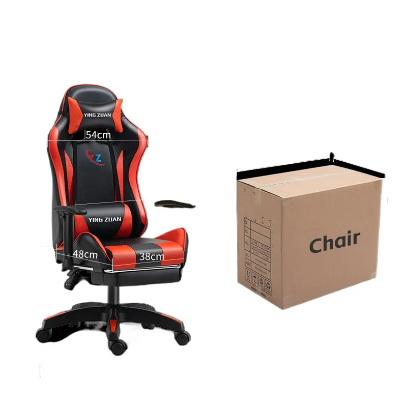 Gaming Chair for Computer Desk Office Home Use Ergonomic High Back Mesh Reclining PC Chair with Lumbar Support and Adjustable