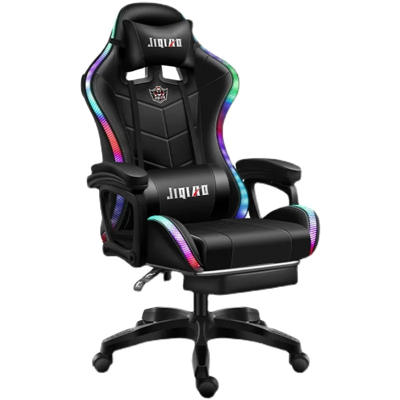 High quality gaming chair RGB light office chair gamer computer Ergonomic swivel chair Massage Recliner New gamer chairs