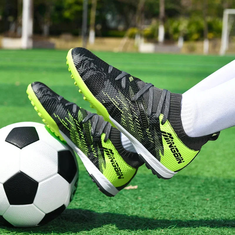 Moški nogometni čevlji Profesionalni nogometni čevlji Športni čevlji za futsal Ženski Unisex Ultralahki Visokokakovostni TF/FG športni čevlji
