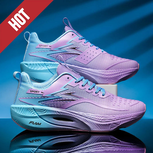 Running Shoes Carbon Plate Specialty Marathon Men's Sports Breathable Lightweight Women's Comfortable Athletic Non-slip Sneakers