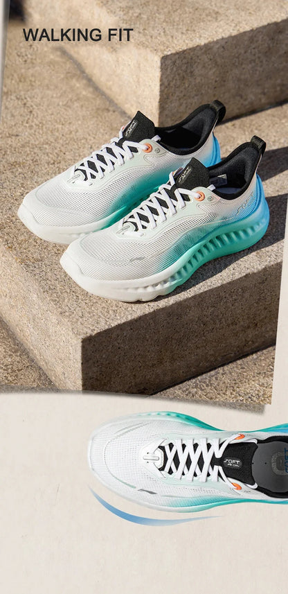 Li-Ning moški čevlji SOFT COOL 2 Lifestyle s tehnologijo COMFOAM MAX Cushion, COOL SHELL, dihanjem in podporo – LiNing casual superge AGLV009