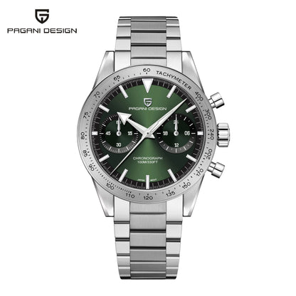 2026 New PAGANI DESIGN Retro Men's Watches Moon Quartz Watch For Men Speed Sports Chronograph AR Sapphire VK64 Clock