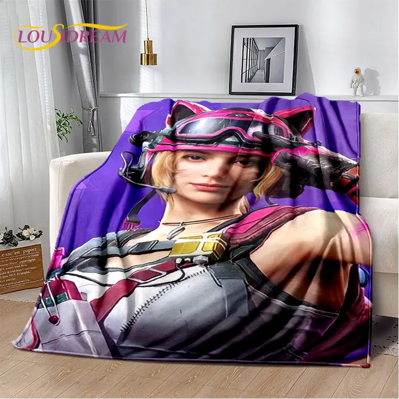 3D COD,Call of Duty Game Gamer Soft Plush Blanket,Flannel Blanket Throw Blanket for Living Room Bedroom Beds Sofa Office Cover