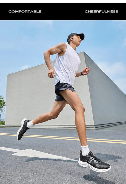 XTEP Running Shoes Men's 2025 Summer Mesh Breathable Comfortable Wear-Resistant Sports Shoes, Commuting Casual Shoes 875319110025