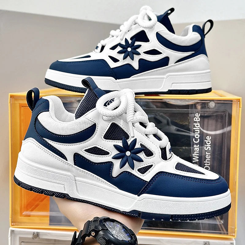 Modne muške cipele, trendi street skateboard cipele, luksuzni brend, tenisice za trening, prozračne mrežaste casual cipele, tenis masculino