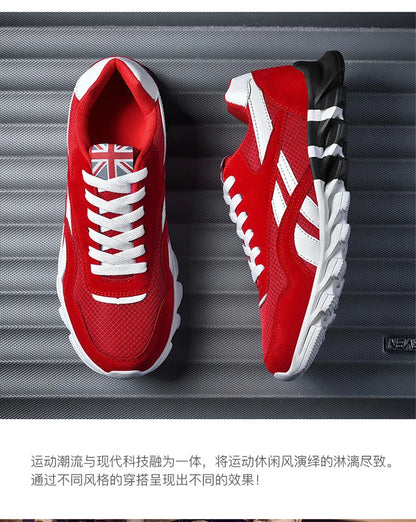 New Men's and Women's Running Shoes Breathable Casual Sneakers Anti-slip Vibration Comfortable Outdoor Sports Walking Shoes 36-48