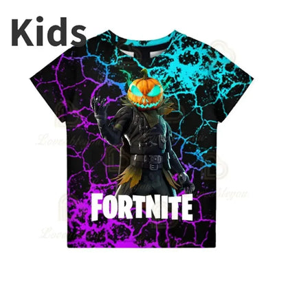 Red Jade Fortnite Anime Battle Royale 3D T-Shirt for Men Women Kids - Pelly T-Shirt Birthday Gift for Girls and Boys