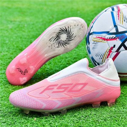 Nouvelles chaussures de football pour hommes, chaussures de sport respirantes, chaussures de futsal antidérapantes, chaussures de football ultralégères, haute tige, haute qualité, pour match en extérieur