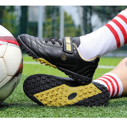 Vaikiški berniukų žemi futbolo bateliai, vasariniai, kvėpuojantys, sportiniai treniruočių sportbačiai, lauko jaunimo dirbtinės žolės futbolo bateliai