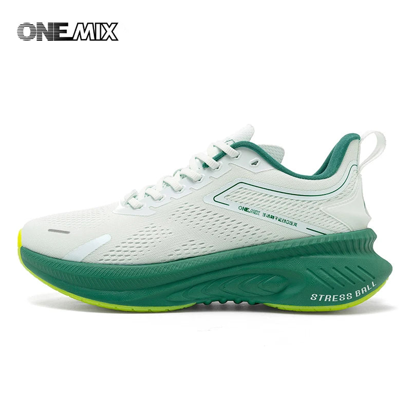 ONEMIX New Style Autumn Winter Men's Running Shoes Outdoor Jogging Cushioning Breathable Lightweight Elastic Sports Sneakers