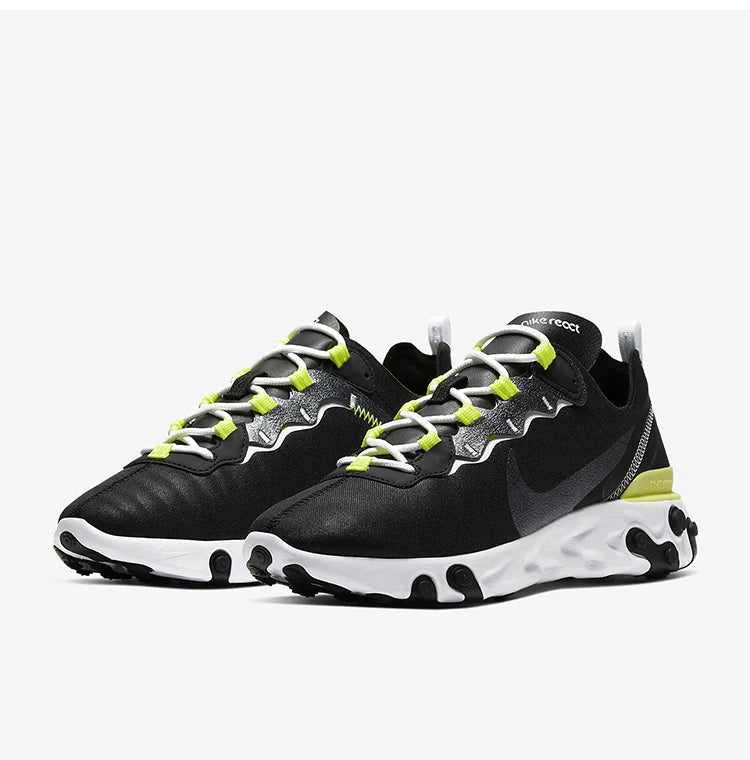 Nike Genuine React Herren- und Damen-Sportschuhe CN3591-001, komfortabel, strapazierfähig und niedrig geschnitten für Freizeit und Sport