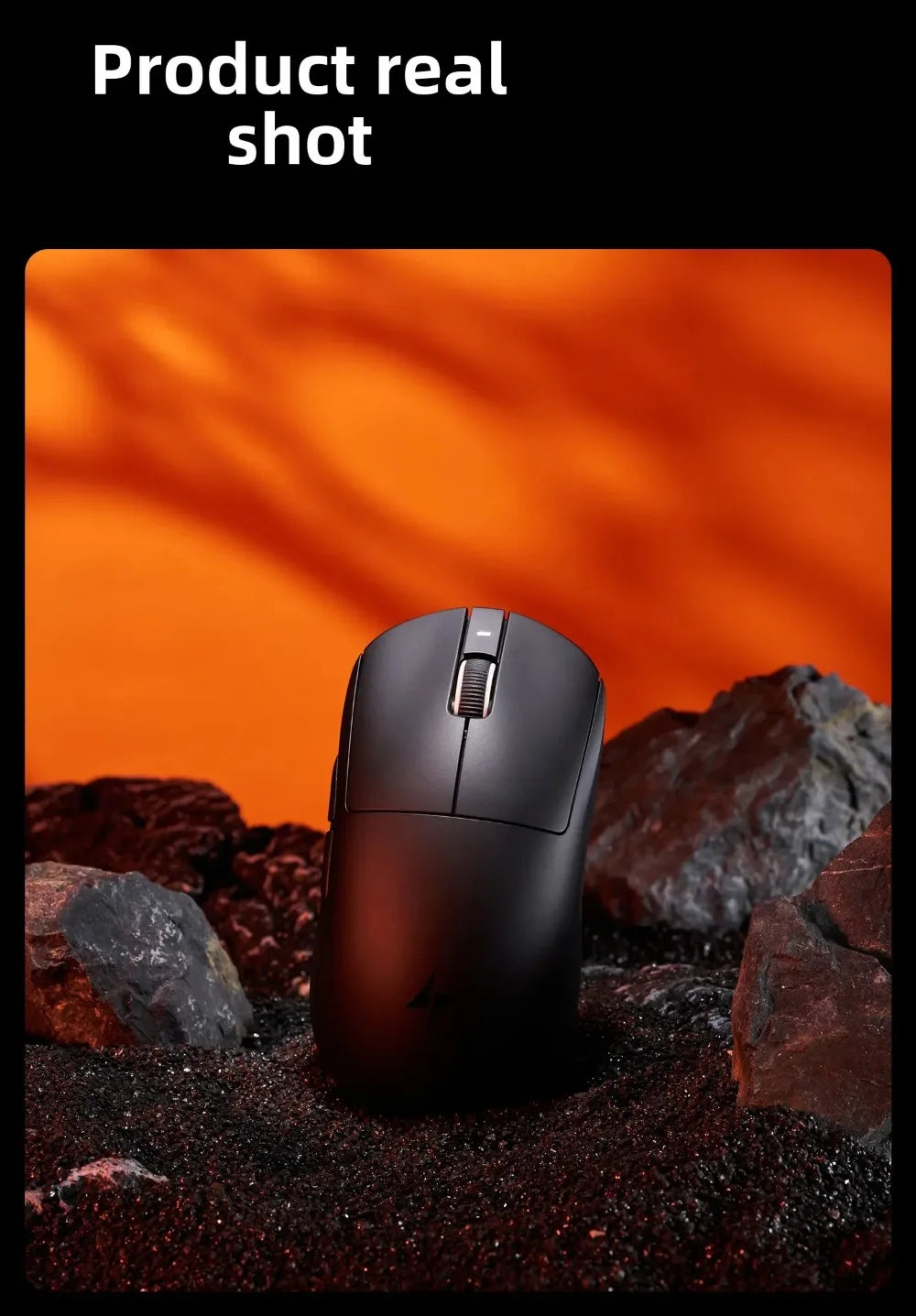 ATK Dragonfly A9 kabellose Bluetooth-Gaming-Maus, ergonomisches Design, schnelle Reaktion, PAW3950 Ultra, 800mAh, leicht, 8KHz, E-Sports